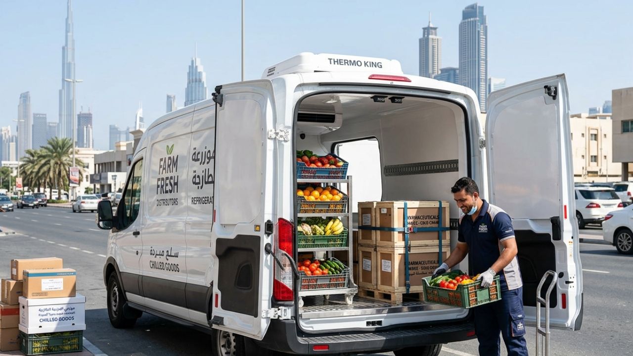 Rental Chiller Van in Dubai Reliable Cold Transport Solutions